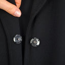 Second-Hand - Bylyse Black Collar Work Jacket Size S - SwapUp