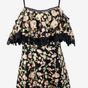 Second-Hand - Rodeo Show Floral Lace Flutter Playsuit Size 8 - SwapUp