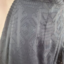 Second-Hand - Rodeo Show Navy Textured Wrap Mini Dress Size 8 - SwapUp
