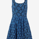 Second-Hand - Review Cobalt Scooped Broderie Midi Dress Size 8 - SwapUp