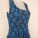 Second-Hand - Review Cobalt Scooped Broderie Midi Dress Size 8 - SwapUp