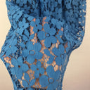 Second-Hand - Review Cobalt Scooped Broderie Midi Dress Size 8 - SwapUp