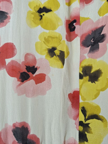 Second-Hand - Moschino Cheap and Chic Silk Sweet Violet Midi Dress Size S - SwapUp