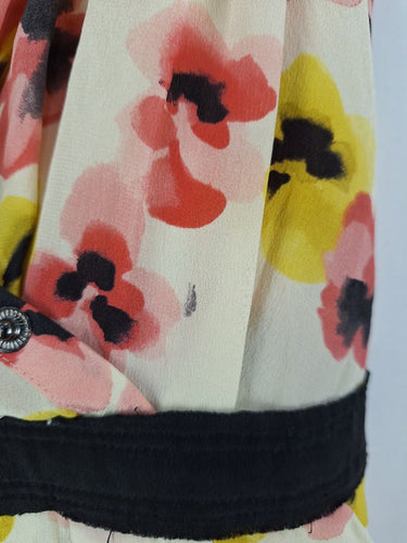 Second-Hand - Moschino Cheap and Chic Silk Sweet Violet Midi Dress Size S - SwapUp