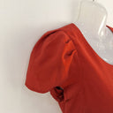Second-Hand - Princess Highway Tomato Pleated Tied Midi Dress Size 8 - SwapUp