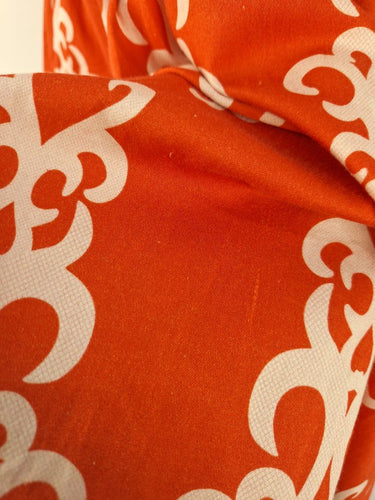 Second-Hand - Assorted Brands Burnt Orange Skater Mini Dress Size 8 - SwapUp