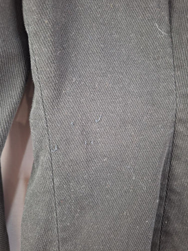 Second-Hand - Tailored Washed Black Feature Button Alannah Hill Jacket Size 6 - SwapUp
