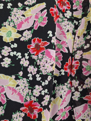 Second-Hand - Alannah Hill Open Bell Sleeve Spring Dress Size 12 - SwapUp