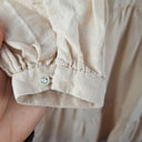 Second-Hand - Arket Blush Voluminous Tiered Linen Maxi Dress Size S - SwapUp