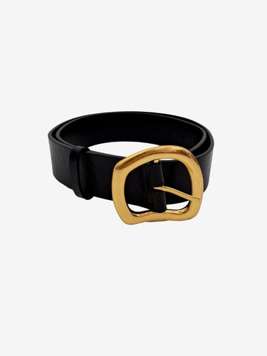 Witchery Organic Gold Buckle Leather Belt Size L