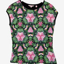 Second-Hand - Ted Baker Lilypad Kaleidoscope Blouse Size S - SwapUp