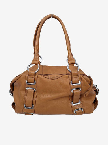 Oroton Tan Everyday Leather Bag