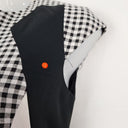 Second-Hand - Karen Millen Gingham Panelled Work Midi Dress Size 8 - SwapUp
