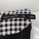 Second-Hand - Karen Millen Gingham Panelled Work Midi Dress Size 8 - SwapUp
