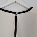 Second-Hand - Veronika Maine Cream Panelled Blouse Size 6 - SwapUp