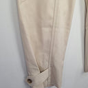 Second-Hand - Reiss Cream Relaxed Panelled Pants Size 6 - SwapUp