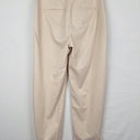Second-Hand - Reiss Cream Relaxed Panelled Pants Size 6 - SwapUp