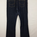 Second-Hand - Bettina Liano Dark Denim Contrast Stitch Jeans Size 14 - SwapUp
