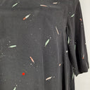 Second-Hand - Des Petits Hauts Magic Feather Silk Mini Dress Size 14 - SwapUp