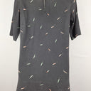 Second-Hand - Des Petits Hauts Magic Feather Silk Mini Dress Size 14 - SwapUp
