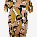 Second-Hand - Olga De Polga Earthy Organic Shapes Midi Dress Size S - SwapUp