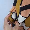 Second-Hand - Olga De Polga Earthy Organic Shapes Midi Dress Size S - SwapUp