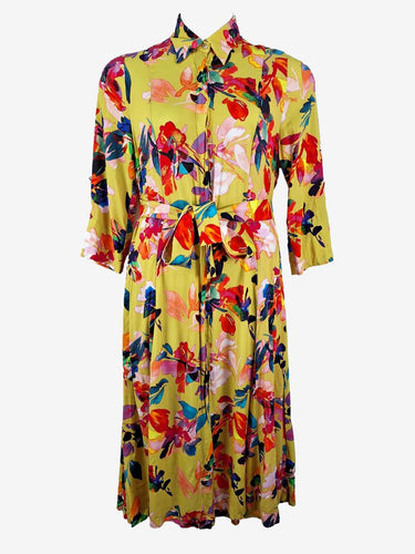 Sacha Drake Rainbow Breezy Shirt Dress Size 12