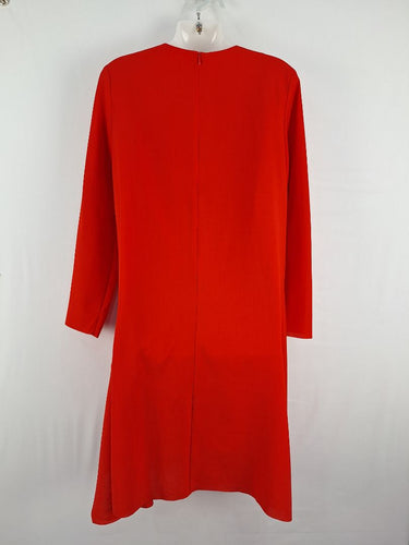 Second-Hand - COS Watermelon Layered Midi Dress Size 10 - SwapUp