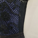 Second-Hand - Nougat London Crochet Floral Bust Pleat Midi Dress Size 12 - SwapUp