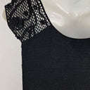 Second-Hand - Nougat London Crochet Floral Bust Pleat Midi Dress Size 12 - SwapUp