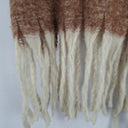 Second-Hand - Assorted Brands Oversized Cinnamon Fringe Scarf One Size - SwapUp