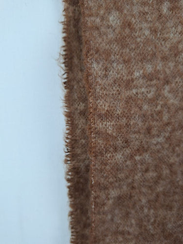 Second-Hand - Assorted Brands Oversized Cinnamon Fringe Scarf One Size - SwapUp