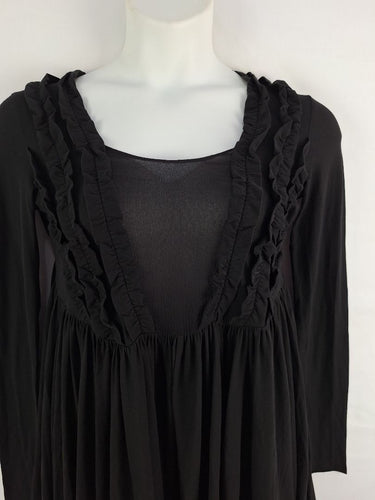 Second-Hand - Twinset Ruffle Bodice Mini Dress Size L - SwapUp