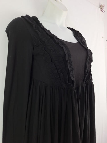 Second-Hand - Twinset Ruffle Bodice Mini Dress Size L - SwapUp