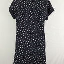 Second-Hand - French Connection Pink and White Spot Mini Dress Size 8 - SwapUp