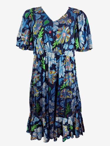Gorman Midnight Bloom Maxi Dress Size 14
