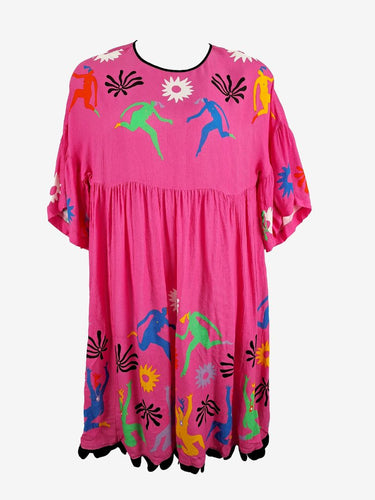 Gorman Vibrant Dancing Ladies Dress Size 14