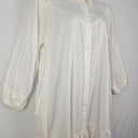 Second-Hand - Rowie Maxi Tiered Button Down Dress Size M - SwapUp
