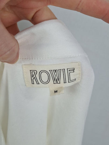 Second-Hand - Rowie Maxi Tiered Button Down Dress Size M - SwapUp