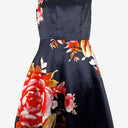 Second-Hand - Review Floral A Line Midi Dress Size 12 - SwapUp