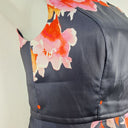 Second-Hand - Review Floral A Line Midi Dress Size 12 - SwapUp