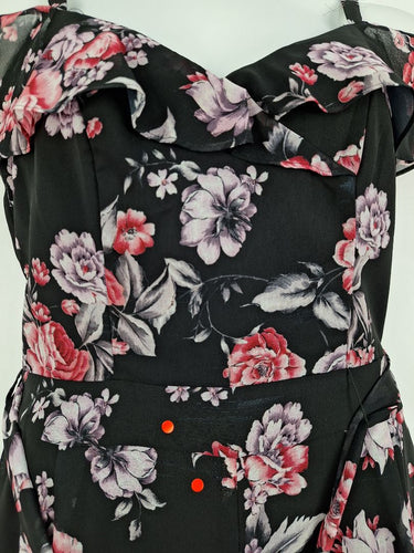 Second-Hand - Review Casual Floral Jumpsuit Size 12 - SwapUp