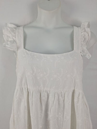 Second-Hand - Lunar Fox Scoop Neck Lace Maxi Dress Size 14 - SwapUp