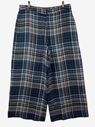 Elk Blue Lilac Linen Pants Size 18