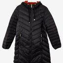 Second-Hand - Moke Reversible Hooded Mid-Length Puffer Jacket Size L - SwapUp