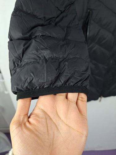 Second-Hand - Moke Reversible Hooded Mid-Length Puffer Jacket Size L - SwapUp