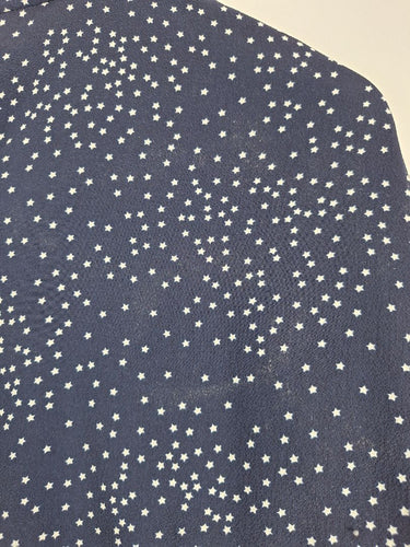 Second-Hand - Cue Midnight Sky Star Blouse Size 6 - SwapUp