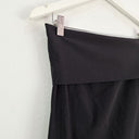 Second-Hand - Soon Black Fold Over Mini Skirt Size 10 - SwapUp