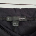Second-Hand - Soon Black Fold Over Mini Skirt Size 10 - SwapUp