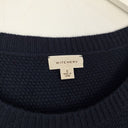 Second-Hand - Witchery Navy Wool Cashmere Blend Knit Tunic Top Size S - SwapUp